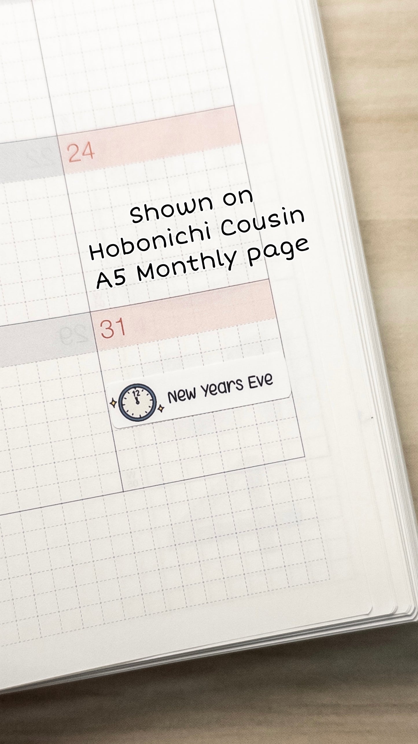 Global Holidays Sticker Sheet – Hobonichi Cousin A5 – Annual Celebrations & Birthdays – White or Color Background