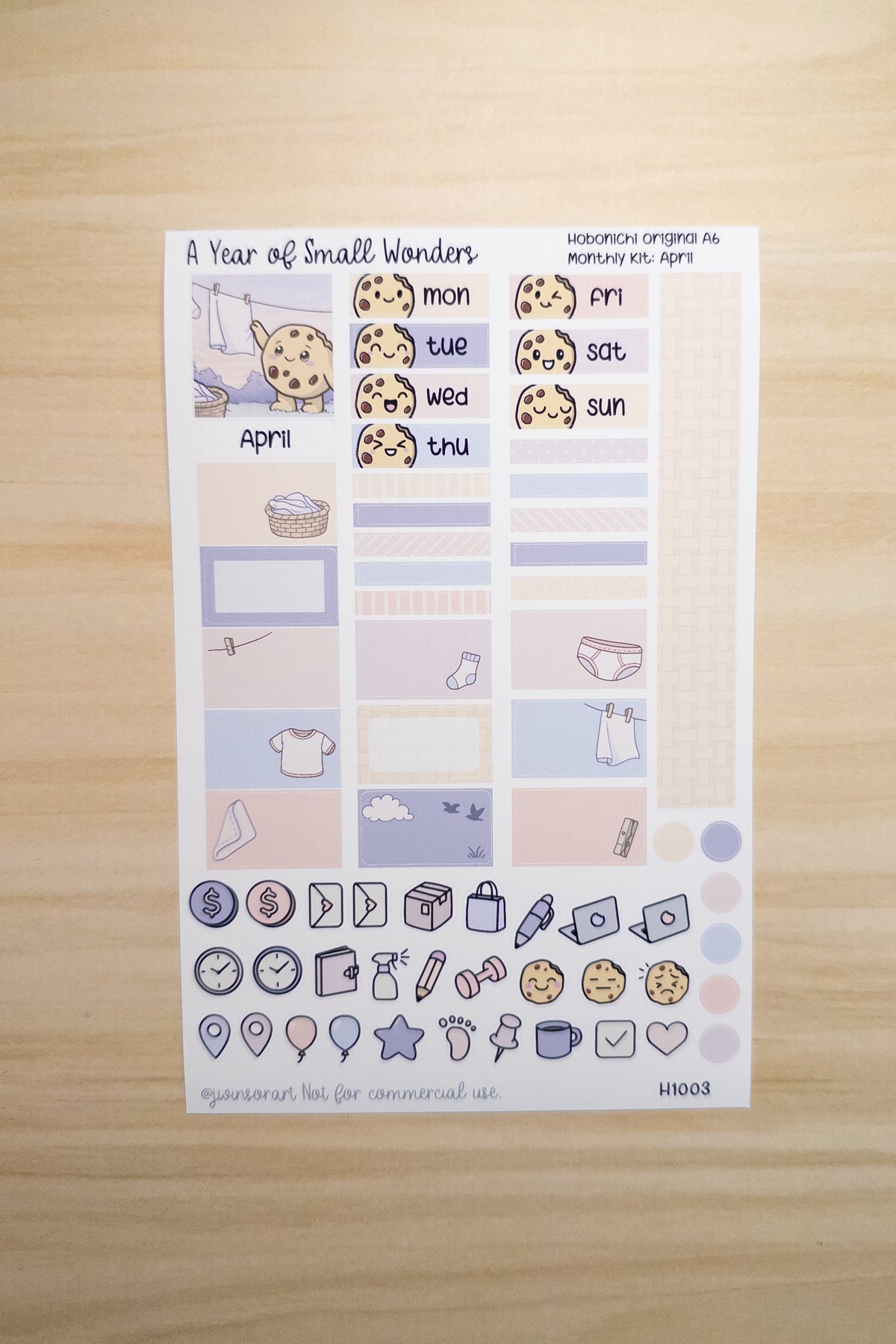 Full Year 12-Month A Year Of Small Wonders Monthly Bundle - Hobonichi Kit - Original A6 Size