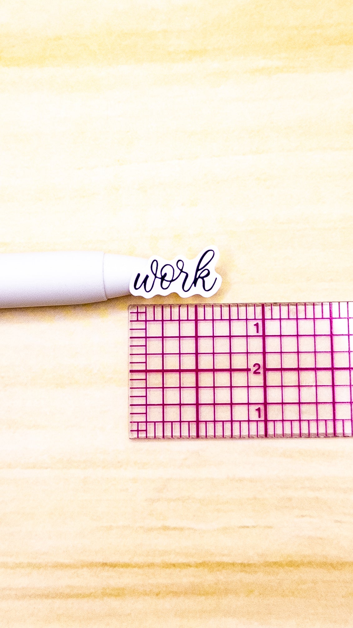 Work Script Planner Sticker Sheet 50 Stickers Bujo Bullet Journal