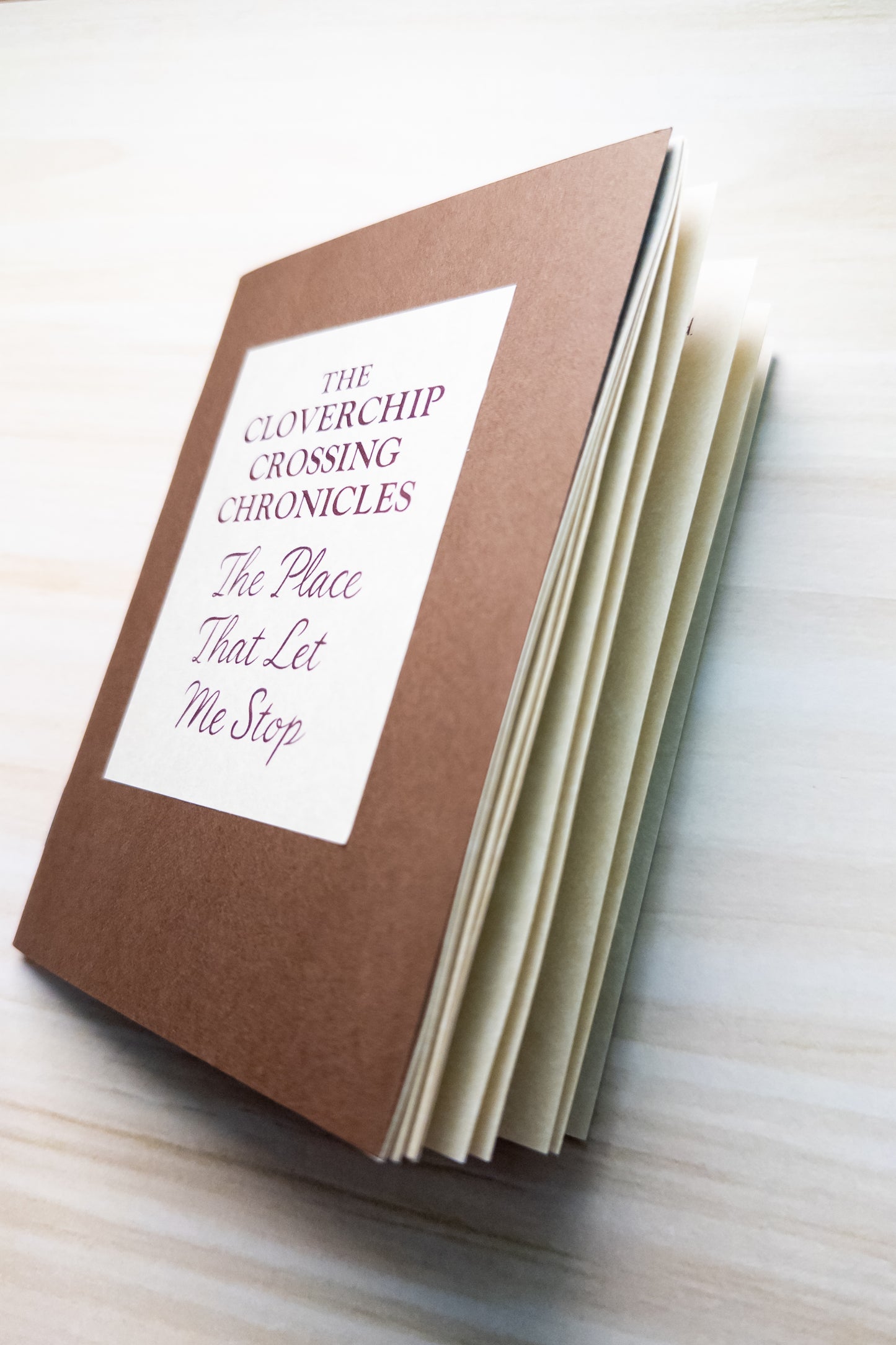 Cloverchip Crossing Chronicles – Issue One: The Place That Let Me Stop Zine