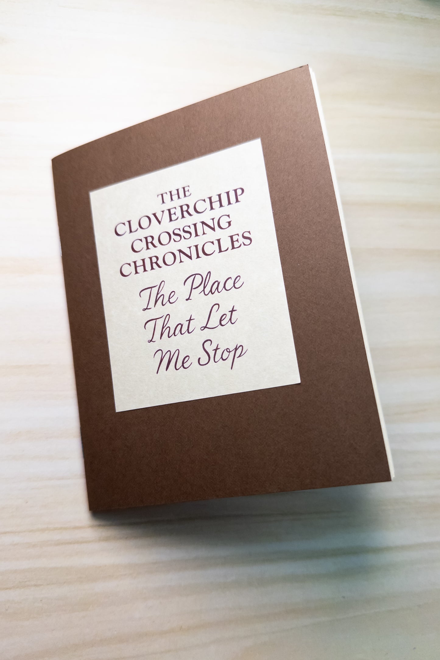 Cloverchip Crossing Chronicles – Issue One: The Place That Let Me Stop Zine