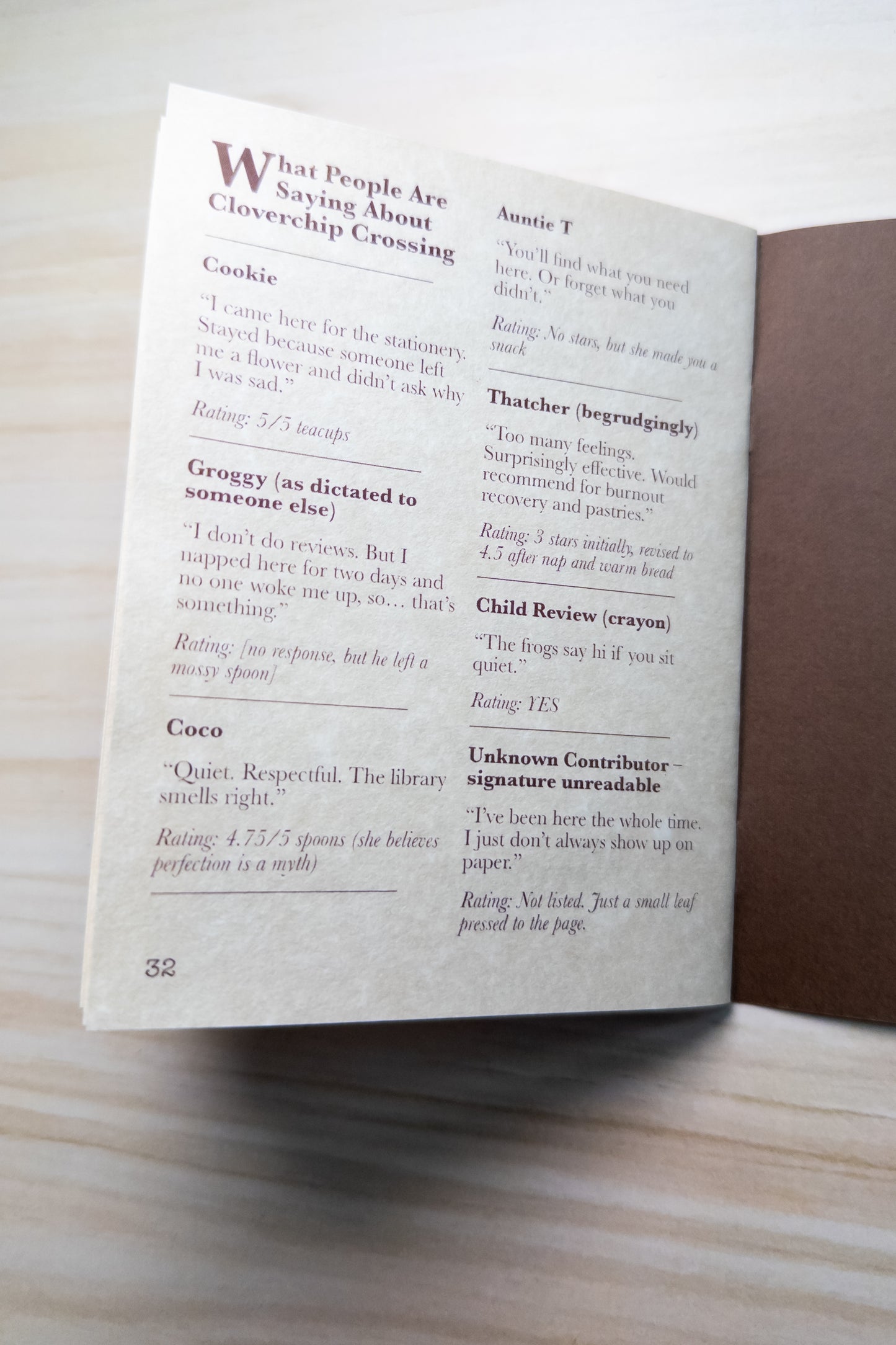Cloverchip Crossing Chronicles – Issue One: The Place That Let Me Stop Zine