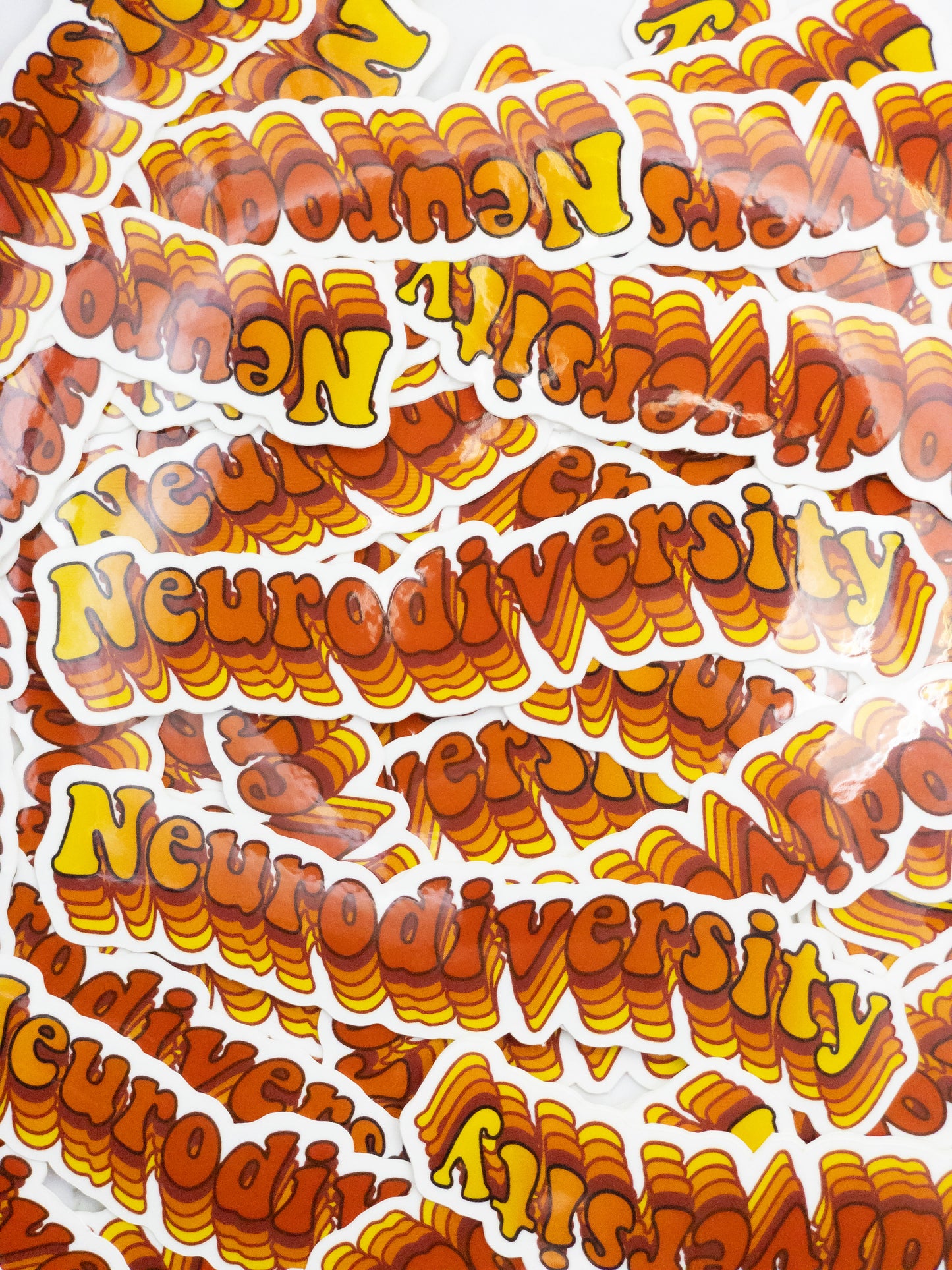 Neurodiversity Vinyl Sticker 4 inch