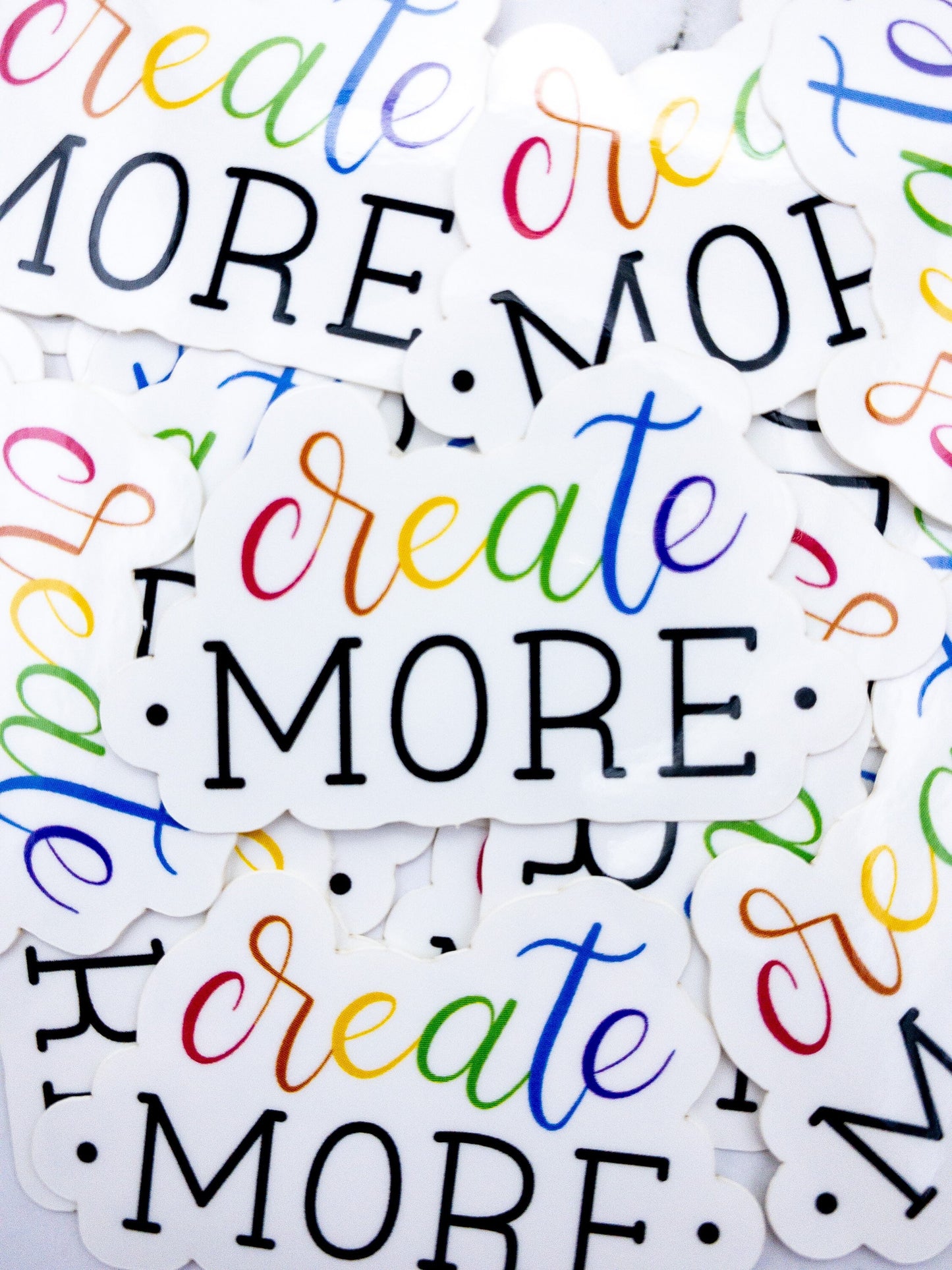 Create More Vinyl Sticker 2 inch