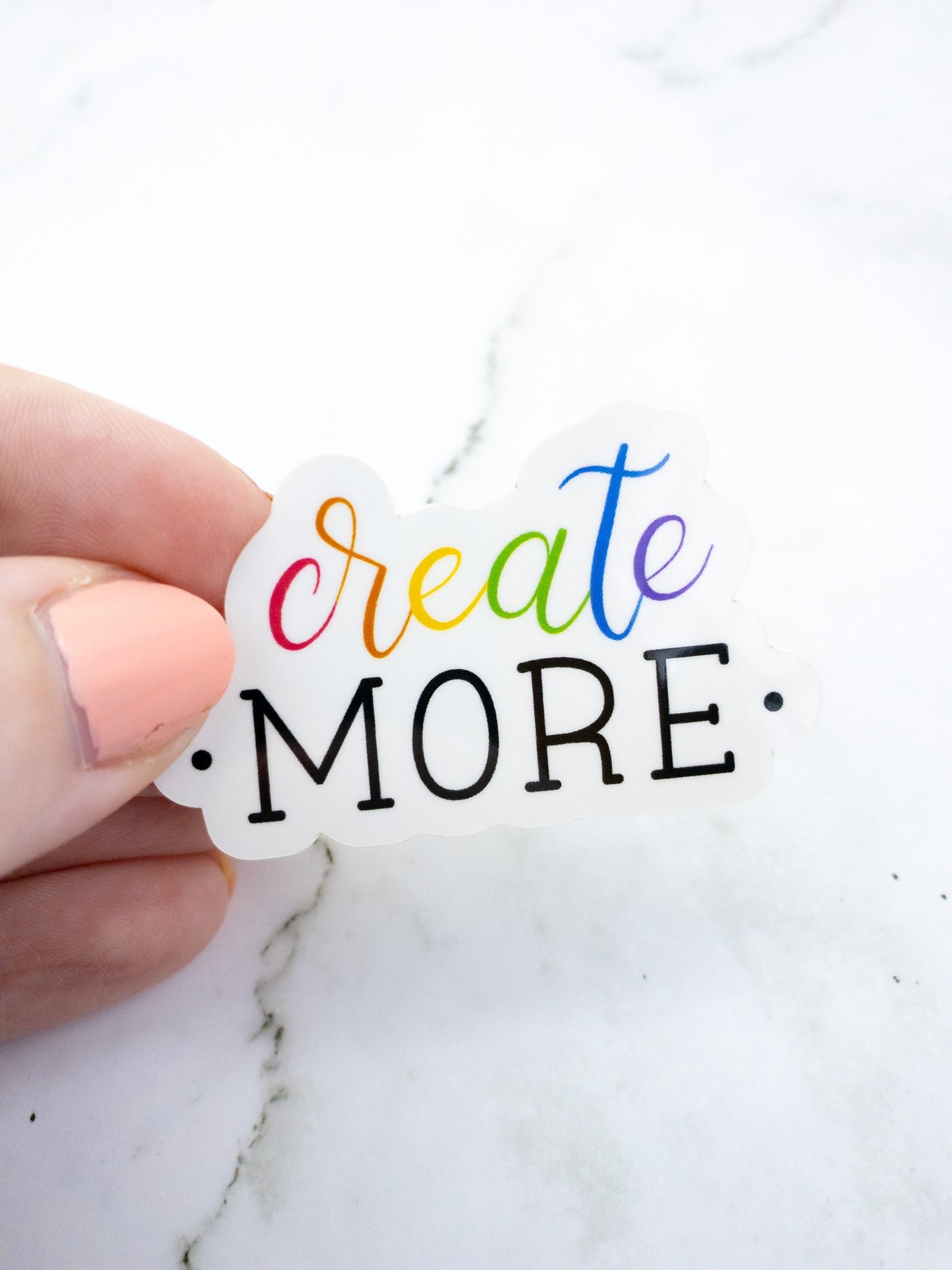 Create More Vinyl Sticker 2 inch