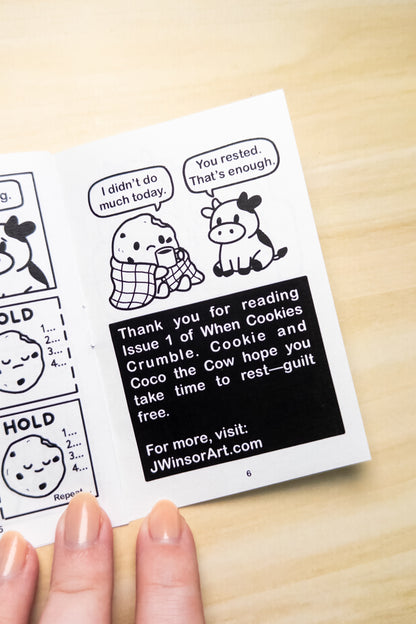 When Cookies Crumble Zine: The Overwhelm One Issue #1