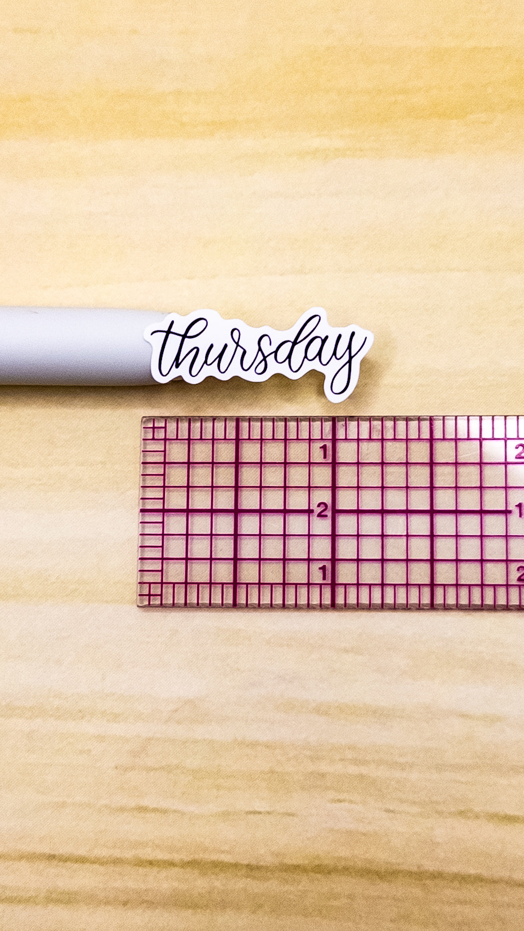 Days of the Week Planner Sticker Sheet Bujo Bullet Journal