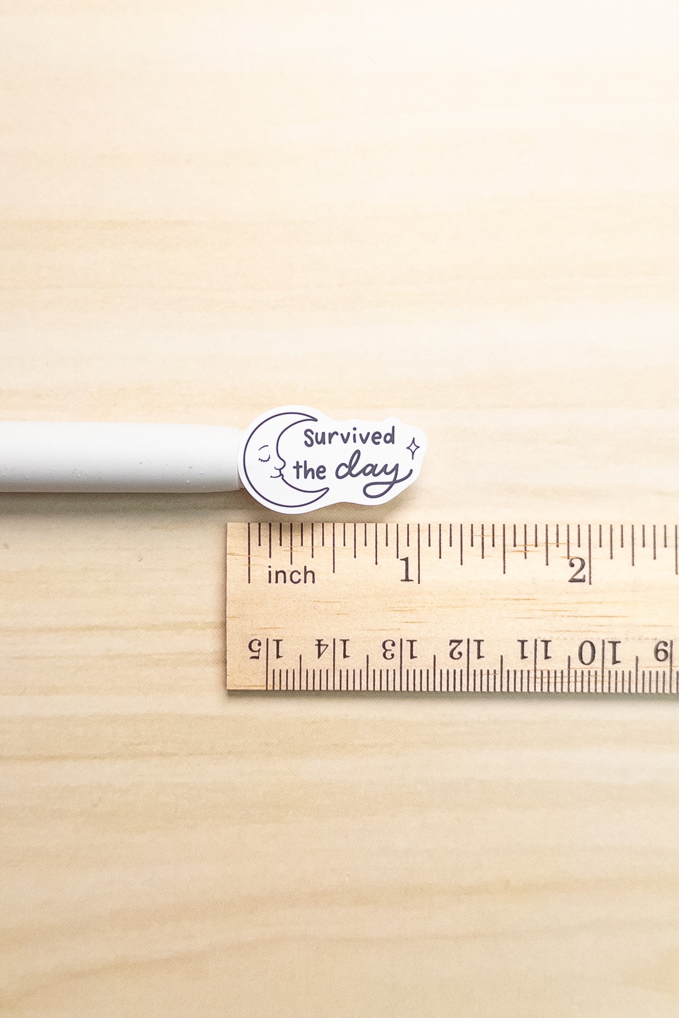 Depression Affirmations Sticker Sheet – Gentle Mental Health Planner Stickers | Black and White Lettering