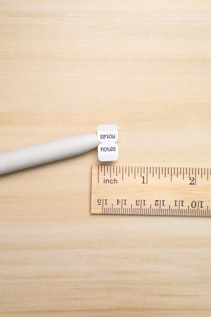 Specialty Section Tabs – Minimal Planner Labels for Hobonichi, Journals, and Notebooks (20 Unique Tabs)